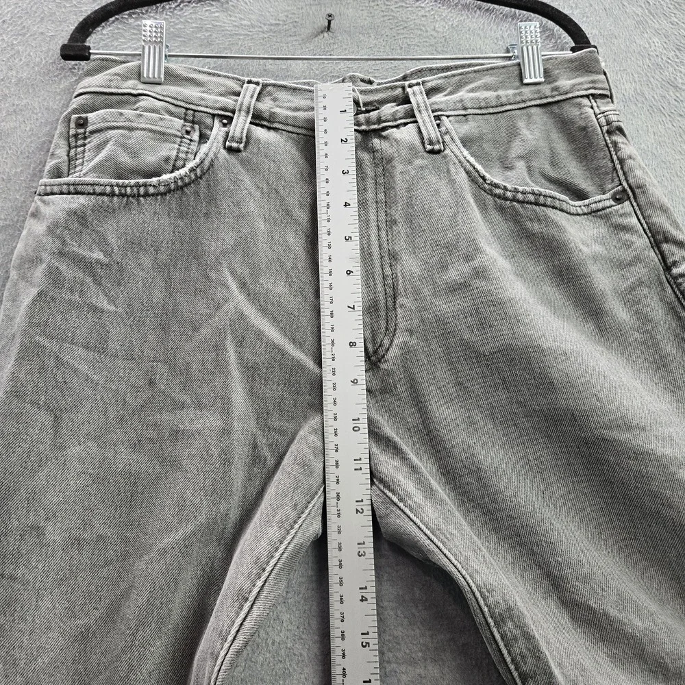 Levi's 551 z Men Jeans 32X34‎ Gray Denim Premium Authentic Straight Fit 30